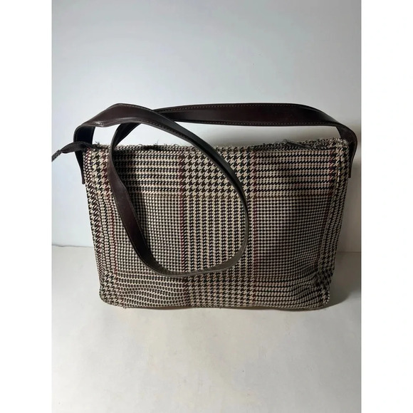Houndstooth Bag - Brown - Picture 2 of 6